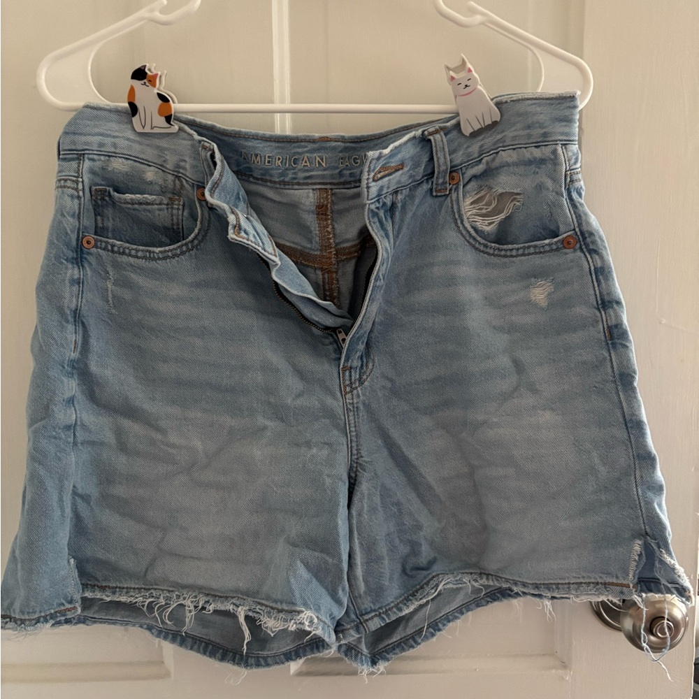 American Eagle Outfitters Light Blue Jean Shorts